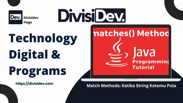 Java Tutorials : Match Methods: Ketika String Ketemu Pola